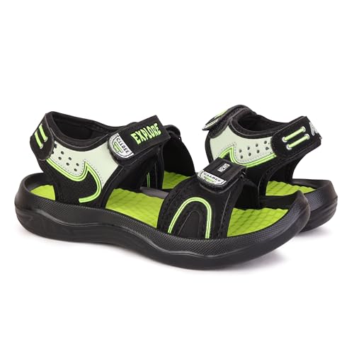 Image of Sandals for Kids, Light Weight Sandals GR-SAN-4027-13C Green