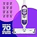 Swiffer Power Mop Refill Pack, Floor Cleaner for Mopping Tile, Vinyl, Laminate, Wood in Home, Bathroom, Kitchen, All Purpose Multi-Surface Cleaning, 5 Pads + 1 Lavender Solution