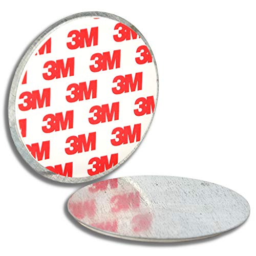 Preisvergleich Produktbild HSM Magnetbefestigung Ø70mm Rauchmelder Magnethalterung Feuermelder 3M Klebebefestigung (10 Stück)