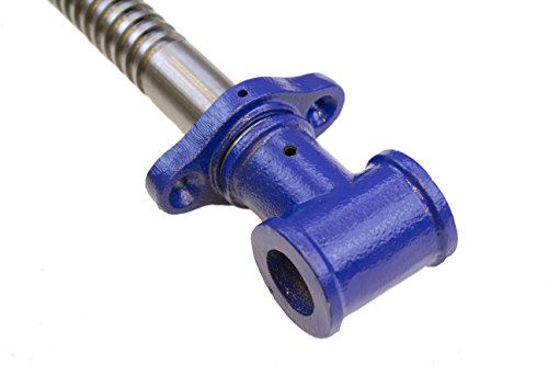 Yost Vises Y18Ss Vise Screw | 18 Inch Diy Vise Tool | Solid Steel Main Screw With A Cast Iron Body Construction, Blue Metallic #TOP2