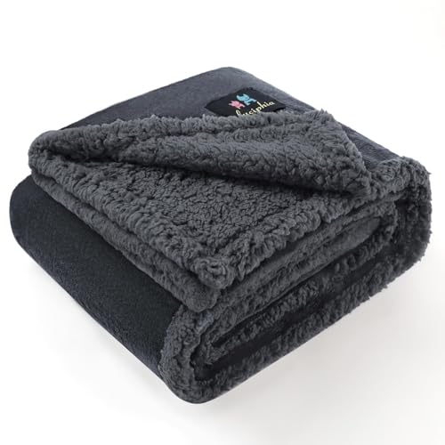luciphia Couverture Imperméable pour Chien, Lavable Couverture pour Chien Chat, Plaid Anti Pipi Lavable Grande Taille, Protection de Canapé pour Chiens en...