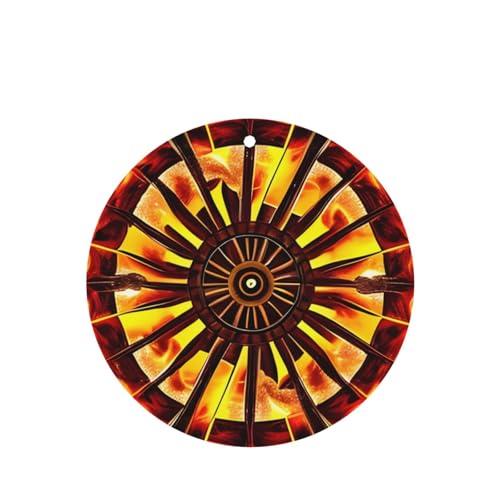 Turning the flame Hojas aromatizantes para auto miniatura 1