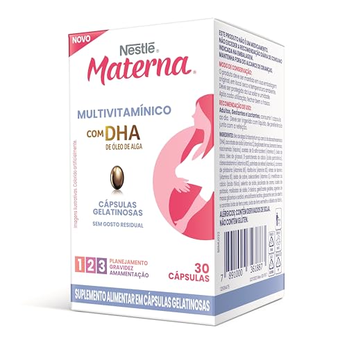 Suplemento adulto Materna Multivitamínico com DHA 30 unidades