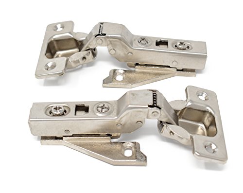 MPJ Soft Close Cabinet Hinges Full Half Inset Overlay FACE Frame Frameless 5/8", 1/2", 1/4", Inset. FACE-Frame Frameless (50, 1/4" Half Overlay Face Frame)