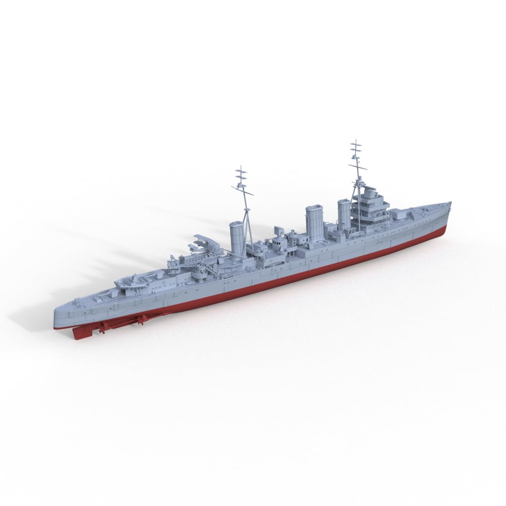 MRY-SFW 1/350 Militär-Modellbausatz, britischer Kreuzer der Emerald-Klasse Enterprise (D52) aus der Zeit des Zweiten Weltkriegs, Vollrumpf, 1944