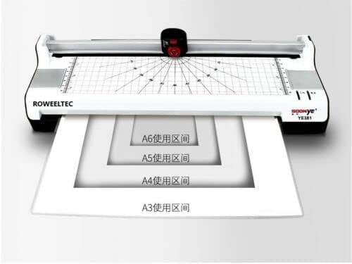 6In1 Hot Cold Film Laminator Laminating Machine Cutter Corner Rounder Lace A3