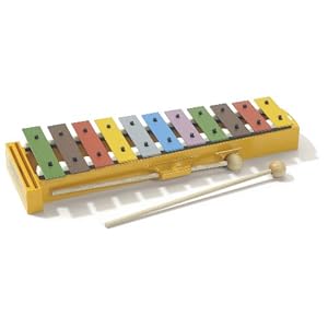 Sonor 27803001 GS Glockenspiel, met Stokken, Meerkleurig