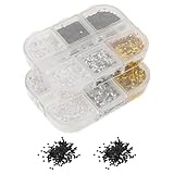 Décoration d'ongles polyvalente : grâce à ses six compartiments de sequins à pois colorés, cette décoration vous permet de créer facilement une manucure unique et attrayante pour toutes les occasions. idéale pour les professionnels, cette décoration d'ongles contient des paillettes rondes à pois