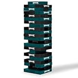 NFL Pro Football Tabletop Stackers Block Game by Wild Sports - Perfect Gift for NFL Football Fan, Dorm Room, and Office