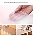 Bloss Plastic Shelf Liners Cabinet Drawer Liner Non-Slip Shelf Liner Non-Adhesive Refrigerator Mat Cupboard Pad No Odor for Kitchen Home-Clear 17.7 ×177 Inch/45×450CM