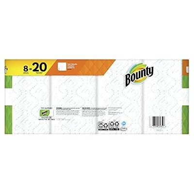 Bounty Full Sheet Paper Towels, 8 Count