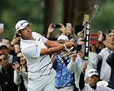 HIDEKI MATSUYAMA HAND SIGNED 8x10 PHOTO AWESOME POSE MASTERS CHAMP JSA - Autographed Golf Photos