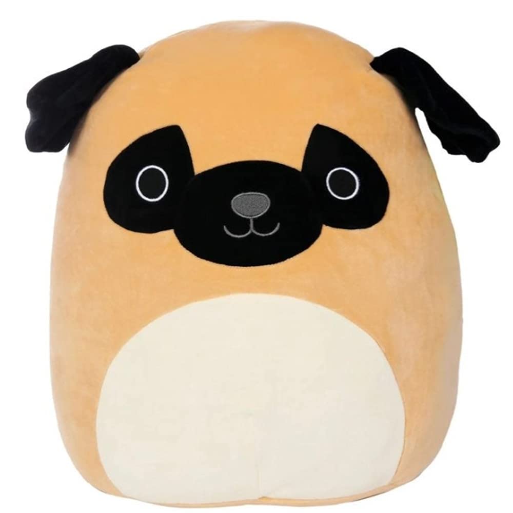 Buy Squishmallows Official Kellytoy Prince The Pug Dog Squishy Soft