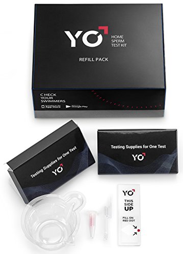 Refill Kit | 2 Additional Tests For Yo Home Sperm Test | Motile Semen Analysis | Yo Testing Device Not Included - Refill Pack Only | Choose: 4 Pack, 2 Pack #TOP15