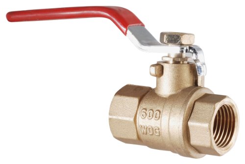 LDR 022 2232 3/8-Inch IPS Full Port FIP Ball Valve Brass