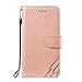 Produktbild Nokia 1.4 Kompatible für Handyhülle Nokia 1.4 Hülle Wallet Book Case Cover PU Leder Tasche Flipcase Schutzhülle Handytasche Skin Ständer Klapphülle Schale Bumper Etui Roségold