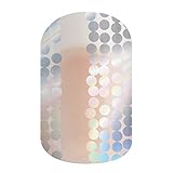 SHINING PERSONALITY - Jamberry Nail Wraps - Half Sheet - Holographic on Clear