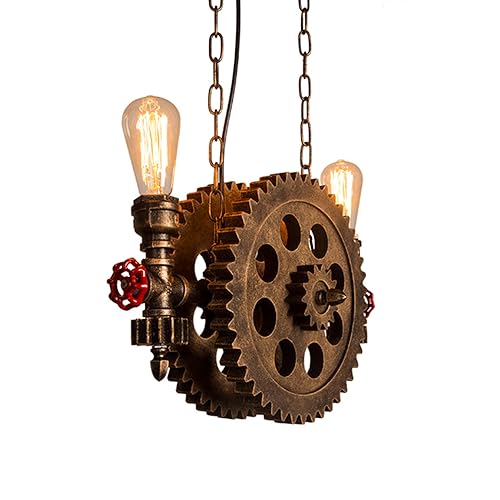 Lampe suspendue vintage en fer forgé pour sublimer le plafond de votre salle à manger
