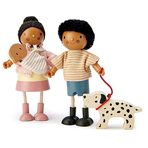 Tender Leaf Toys Muñeca Mrs. Forrester y Bebé Flexible miniatura 2