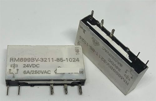 Relé 5 pines RM699BV 41F 1C 48V 24V 6A para automatización industrial