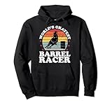 Photo Gallery okayest barrel racer funny barrel racing ragazza donne felpa con cappuccio Photo Gallery okayest barrel racer funny barrel racing ragazza donne felpa con cappuccio