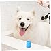 FUTUREORYY 1Pcs Dog Shower Head Portable Silicone Pet Cleaning Sprayer for Outdoor Use Gentle and Durable Attachment for Daily Grooming and Bathing