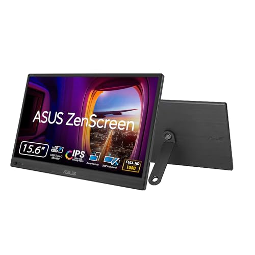 ASUS ポータブルモニター/ZenScreen MB169CK-J/ポータブルUSBモニター -15.6インチ /...