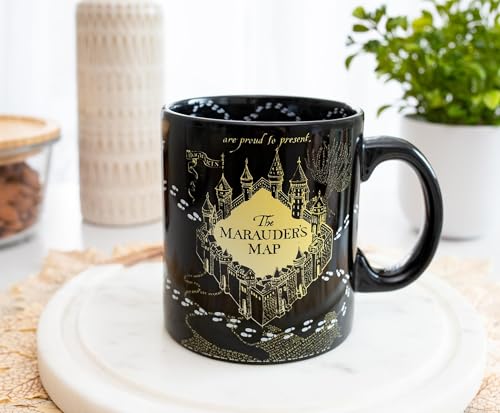 Taza de cerámica Harry Potter con mapa del Merodeador 20 oz miniatura 4