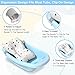 Baby Bath Suspension Prevent Slip Pad, Soft Quick Dry Lightweight Baby Bath Cushion Pad, Newborn Bathtub Mat Infant Bath Supporter Nonslip Floating Bathing Tub Seat for Assisted Sitting (White)
