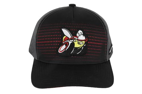 Gorra Snapback Trucker Dodge Scat Pack Negra y Roja miniatura 3