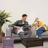Purple Electric Guitar Beginner Kit Full Size 39 Inch Set Includes Tremolo Guitar, 20W Amplifier 2 Picks, Shoulder Strap, Tuner, Bag Case #3