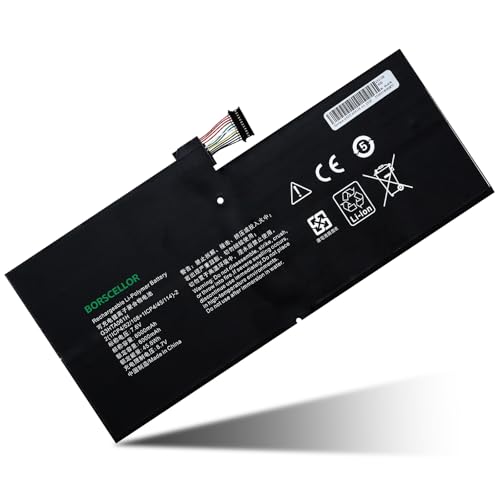 BORSCELLOR G3HTA061H DYNM03 Batterie d'ordinateur portable pour Microsoft Surface Pro 7 (modèle 1866, 2019) 12.3 Écran tactile 2 en 1 détachable VDV-00001...