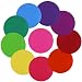 Dry Erase Circles, CGBOOM 10 Pieces Colorful Wall Stickers White Board Marker Removable Vinyl Dot Wall Decal Classroom Table Spots for Teachers (11.8 inch)