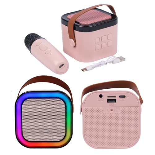 Image of Toy Karaoke Mic with Speaker for Kids | Portable Singing Microphone Toy for Boys & Girls | Wireless Mike with Built-in Speaker | Birthday Gift for Kids Singing and Stage Play | Multicolor