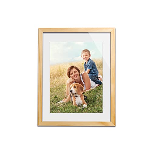 Icona Bay Rosa Bilderrahmen – 20x25 Cm, Massiv Holz, Skandinavischer Stil (Pizzazz Kollektion)