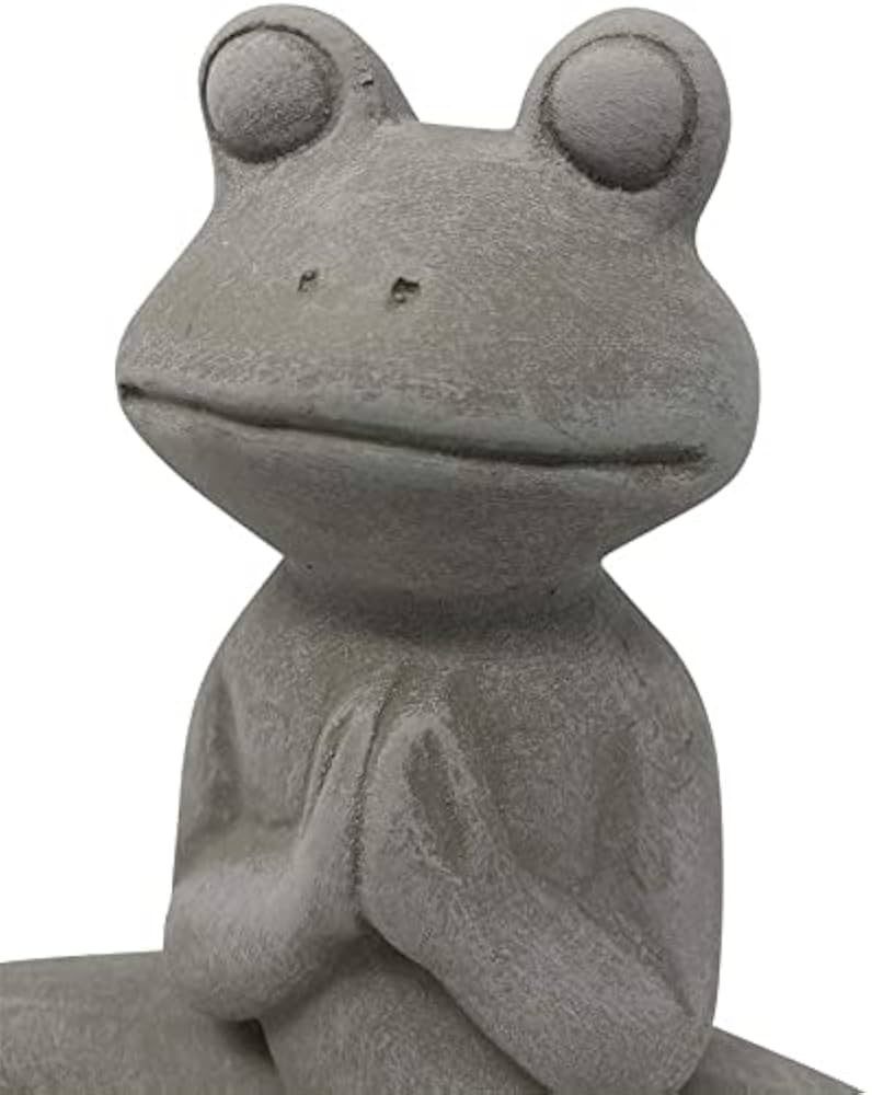 Amazon.com : Elly Décor 8.5 Inch Ceramic Zen Meditating Frog