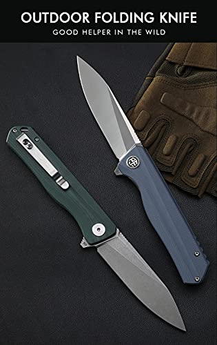 Image of Petrified fish PF818 3.54 inch D2 Steel Blade Pocket Folding Knife