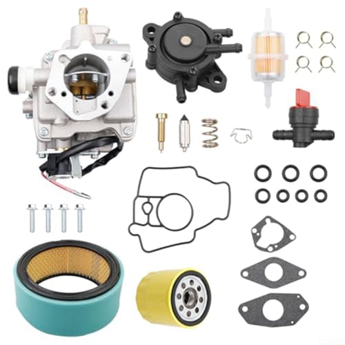 El conjunto de carburador para uso en motores de 25 HP y 27 HP como la serie CH20 proporciona un sistema de suministro de combustible fiable