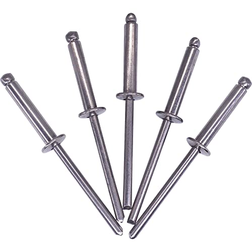 SKIR'CO Rivetti ciechi in acciaio inox, 4,0 x 20