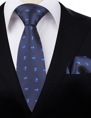 Image of Alizeal Mens 3.15'' Light Color Rustic Tie Handkerchief