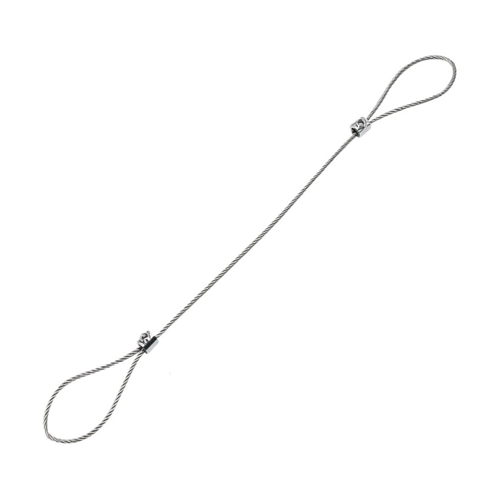 Picture Hanging Wire Curtains, Adjustable Picture Hanging Wire 1.5-4mm Steel Cable, 0.5-2M Stainless Rope Kit(1.5mm,2M)