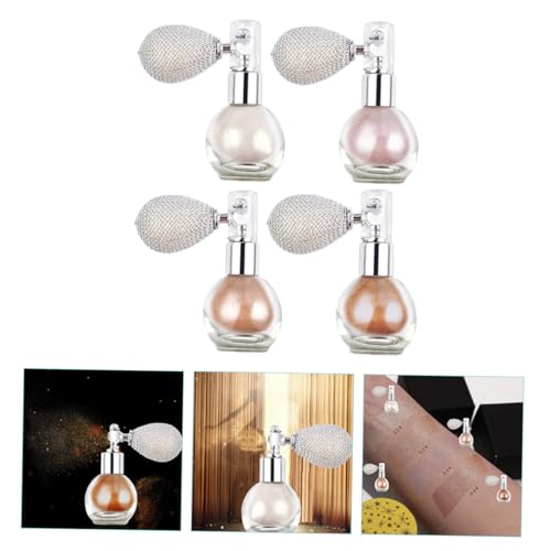 Spray illuminateur pailleté pour visage fatigué, solution éclat immédiat