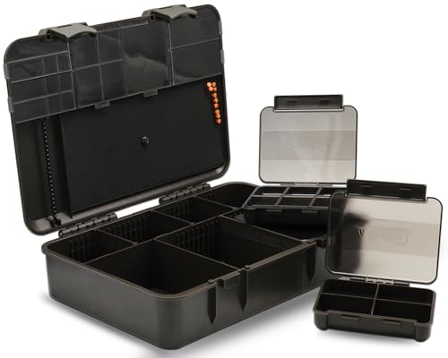 Magic Baits Tackle Box Large System Carp Tackle Box Karpfen Rig Box Carptackle Safe Angelbox