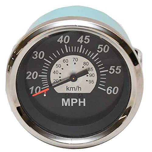 Teleflex Boat Speedometer Gauge 71167F | Sterling 3 1/4 Inch