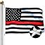 TearShield Series - Red Line Flag 3x5