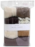 Hamanaka wool Candy 8 color set (Antique Brown) # 3 (japan import)