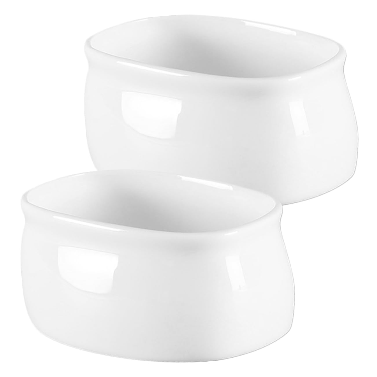 HOLIDYOYO 2pcs Coffee Sugar Bowl Milk Cup Condiment Pots Coffee Sugar Cube Containers Household Sugar Jars Cube Candy Jars Sugar Packet Holder Sugar Cube Jar Ramekins White Ceramics