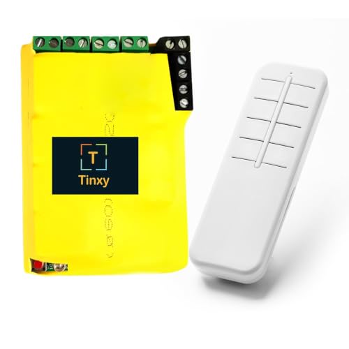 Image of Tinxy 6 Node Smart Switch with Remote. Retrofit Smart Switch Compatible with Alexa and GoggleHome