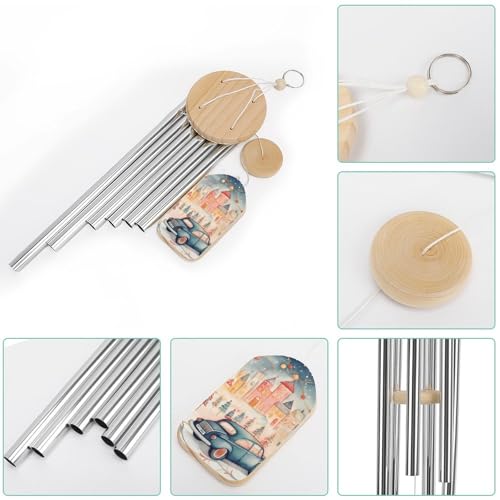 Carillon à vent pour jardin suspendu aux notes apaisantes