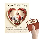 Idéal pour les déplacements : Le petit Jesus Hug présente une forme compacte et légère, le rendant simple à transporter et parfait pour être emporté partout. Il offre consolation et encouragement spirituels dans divers contextes et situations de la vie.
